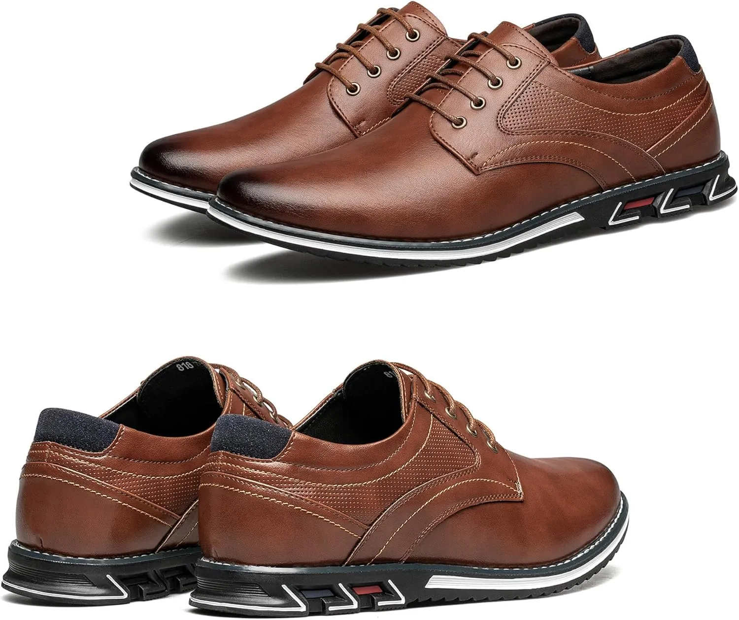 Men's Dress Shoes Comfort Soft Men Oxford Superior Flexural Leather Fashion Dress Sneakers Business Casual Derby Shoe
