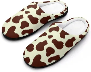 Mens House Slippers Womens Halloween Cotton Slippers Soft Memory Foam Clog Slippers Non-Slip Warm Indoor Outdoor Shoes