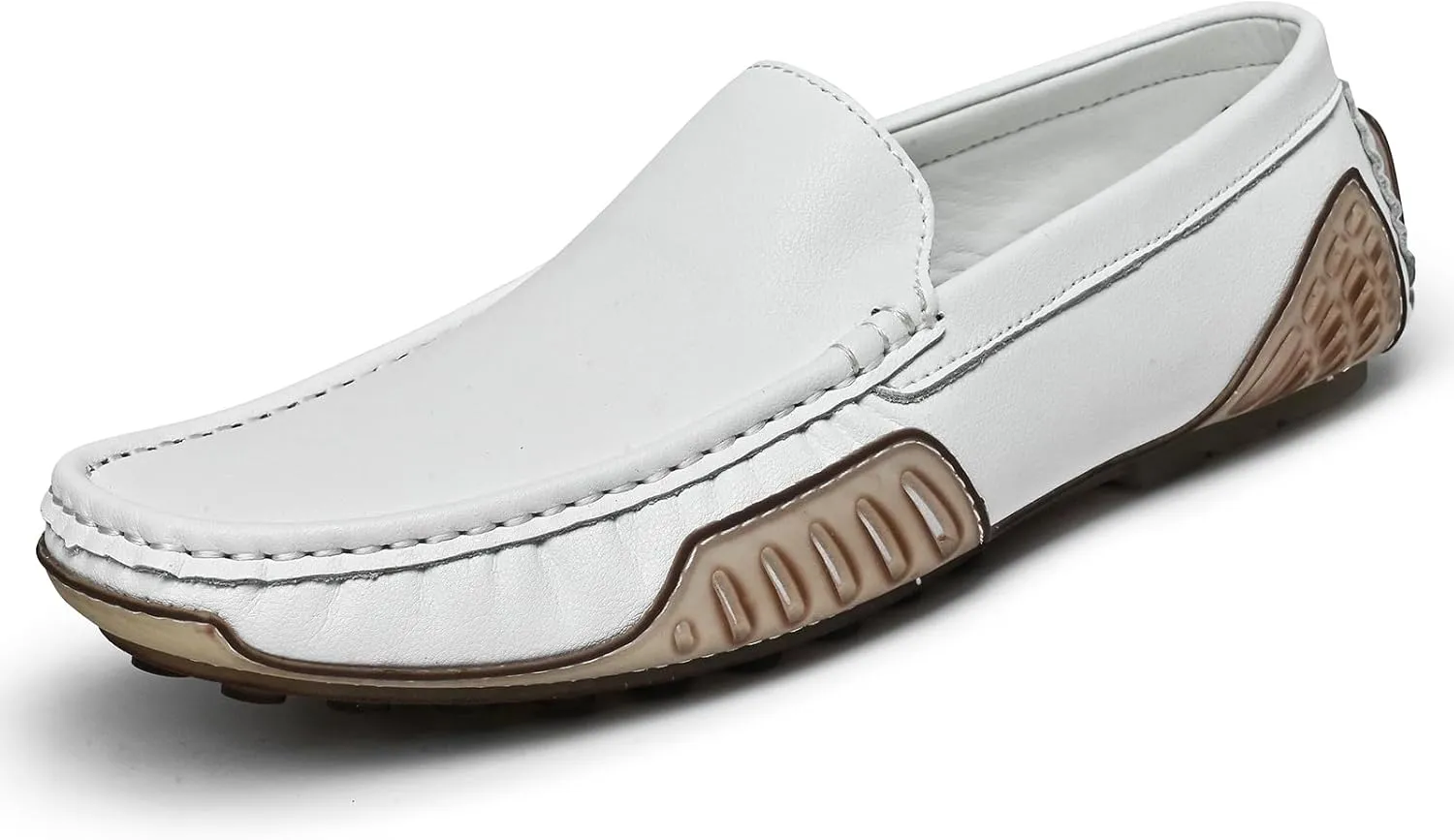 Men's Loafers Casual Shoes Slip On Driving Loafers Penny Loafers with Rubber Sole Soft Light-Weight Flats Boat Free Shoes…