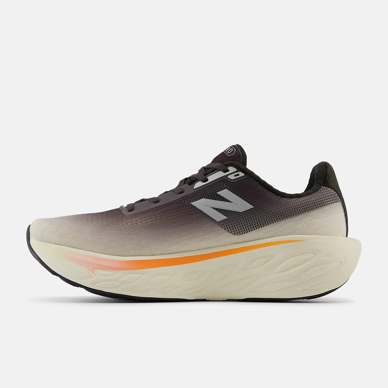 Men's New Balance 1080v14 (Black Cement/Angora/Hot Mango)