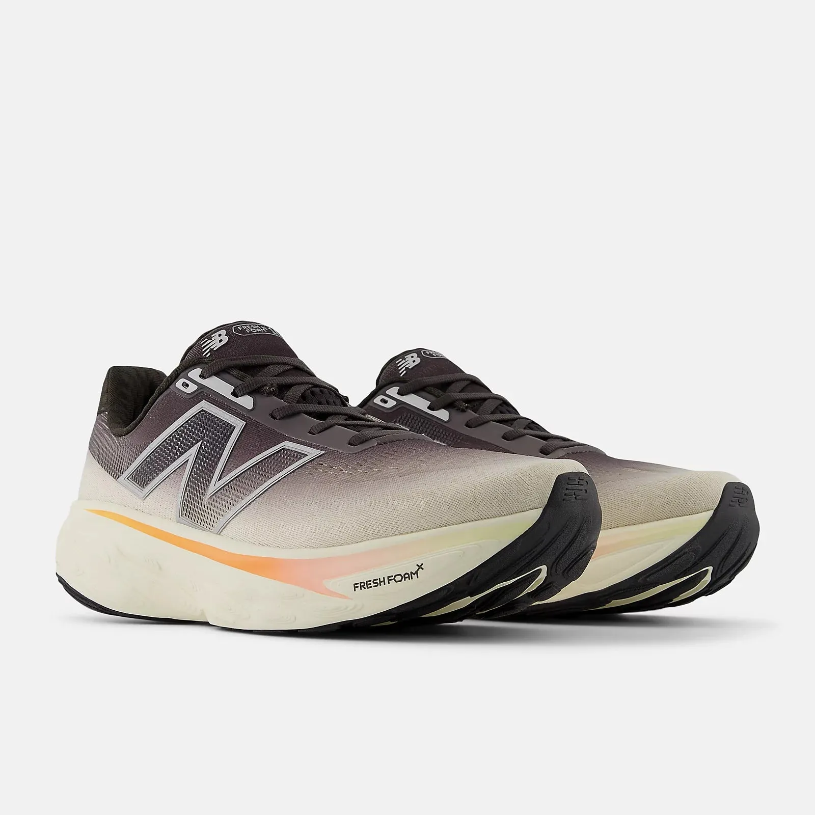 Men's New Balance 1080v14 (Black Cement/Angora/Hot Mango)