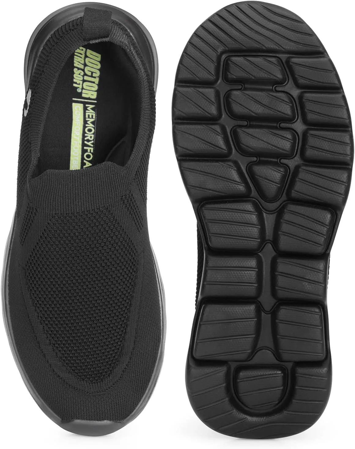 Men's Sports Shoes with Memory Foam Cushioned Insole| Running Walking Gym Training Jogging Athletics| Comfortable & Stylish| Casual & Lightweight|Slipon Sneaker Gent's Boy's ART-2008