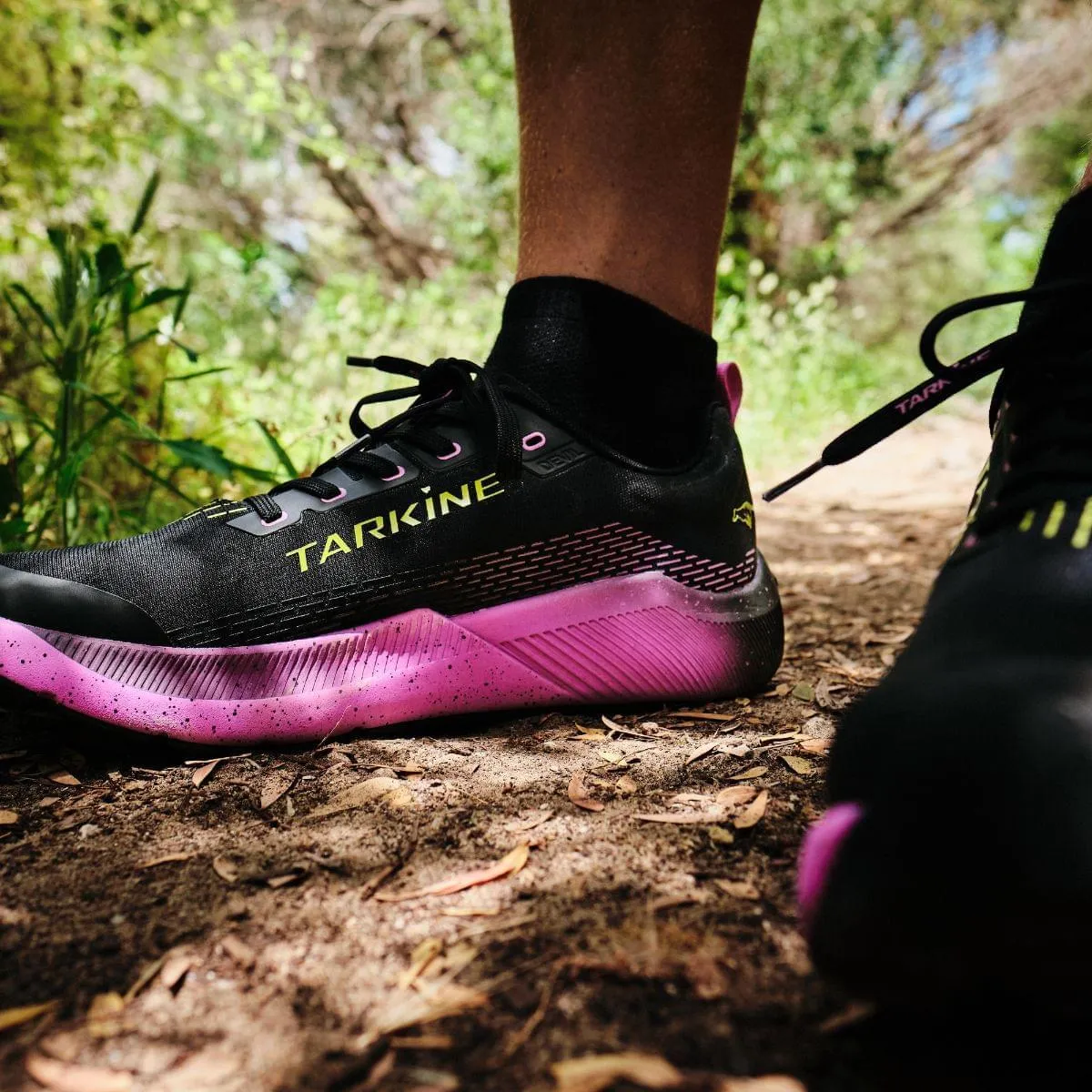 Men's Tarkine Trail Devil Running Shoe: Durable Comfort