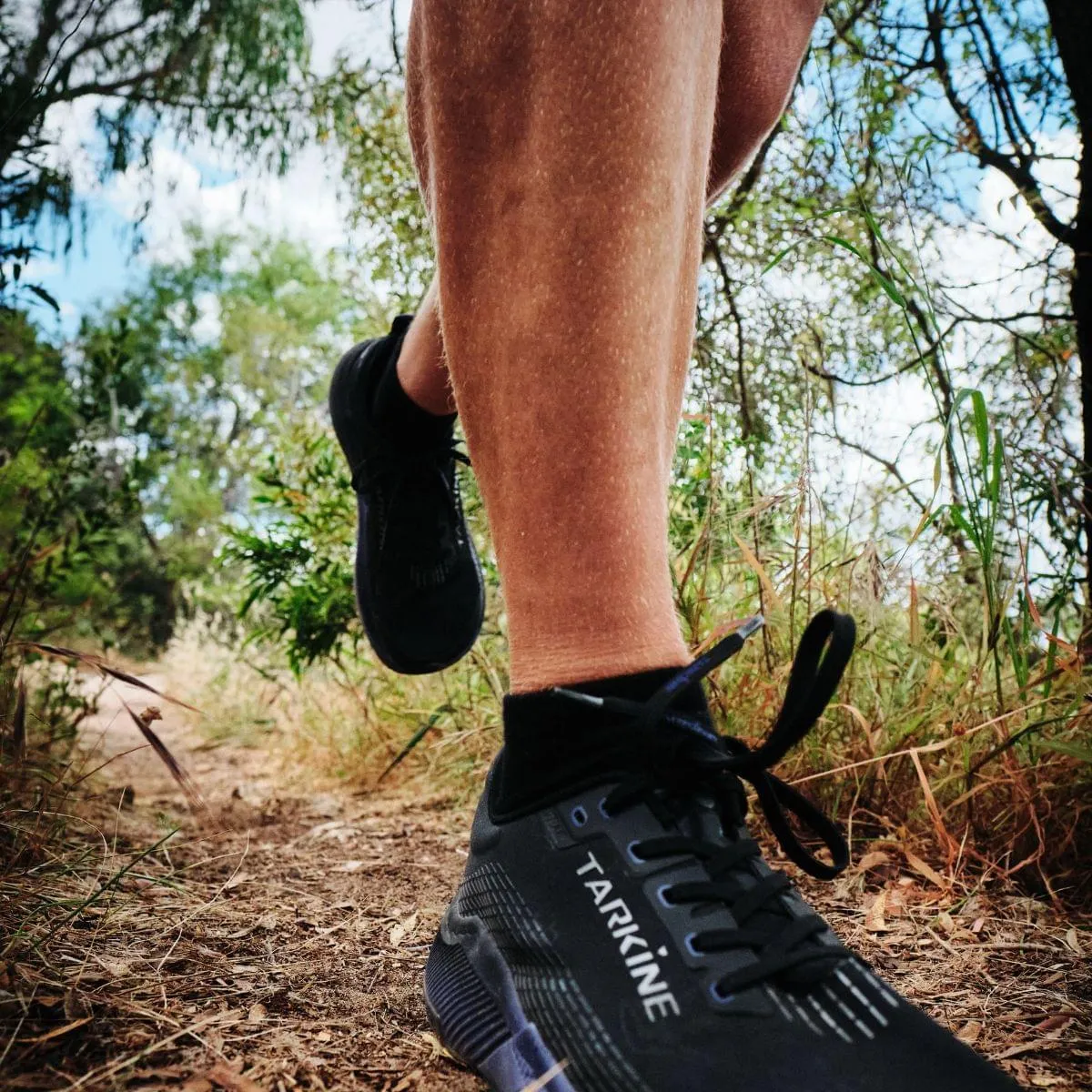 Men's Tarkine Trail Devil Running Shoe: Durable Comfort