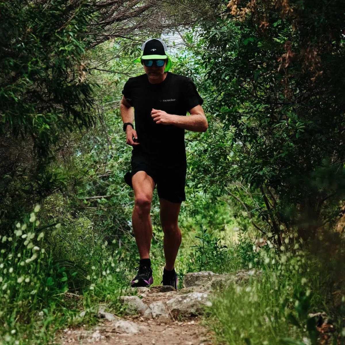 Men's Tarkine Trail Devil Running Shoe: Durable Comfort
