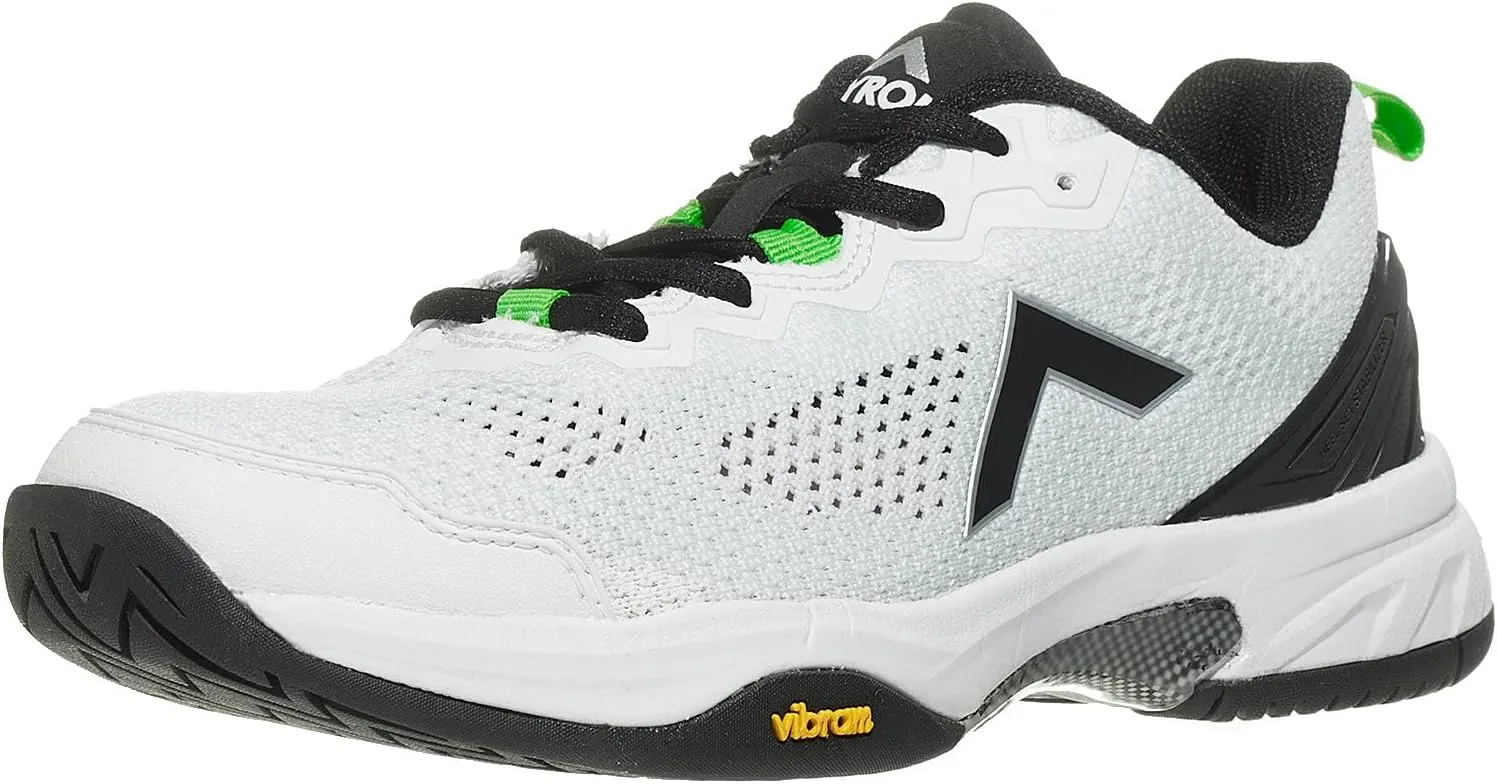 Men's Velocity V Pickleball Shoe (White/Green) (10.5)