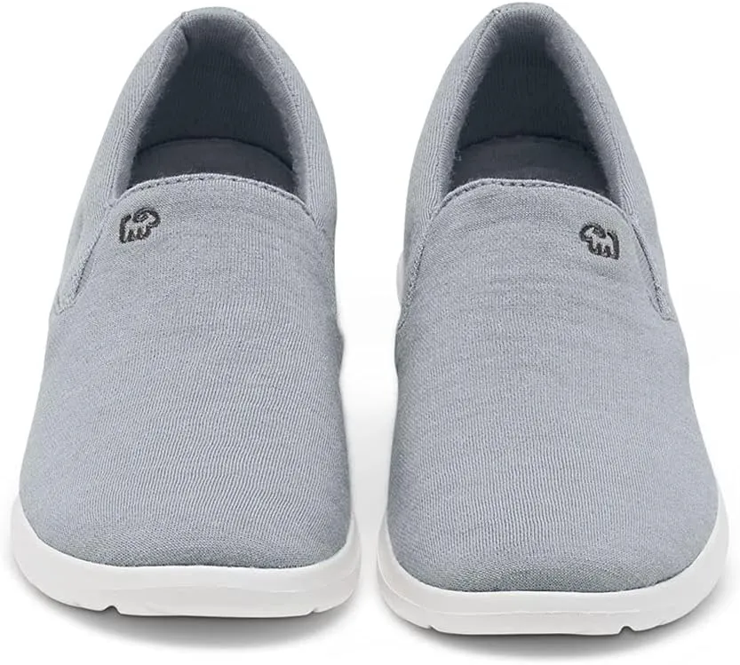 Merinos Women's Slip On Fashion Sneakers, Slide on Casual Shoe, Made with Australian Wool, Lightweight & Durable Tennis Shoes