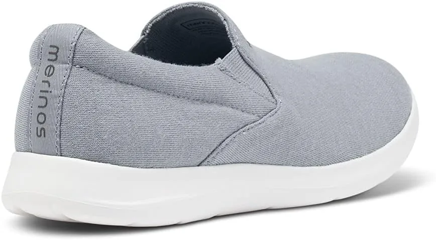 Merinos Women's Slip On Fashion Sneakers, Slide on Casual Shoe, Made with Australian Wool, Lightweight & Durable Tennis Shoes