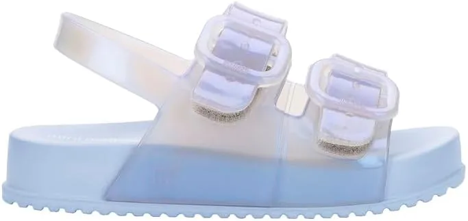mini melissa Cozy Jelly Sandals for Babies & Toddlers - Summer Sandal w/Adjustable Back Strap, Jelly Shoes for Girls & Boys