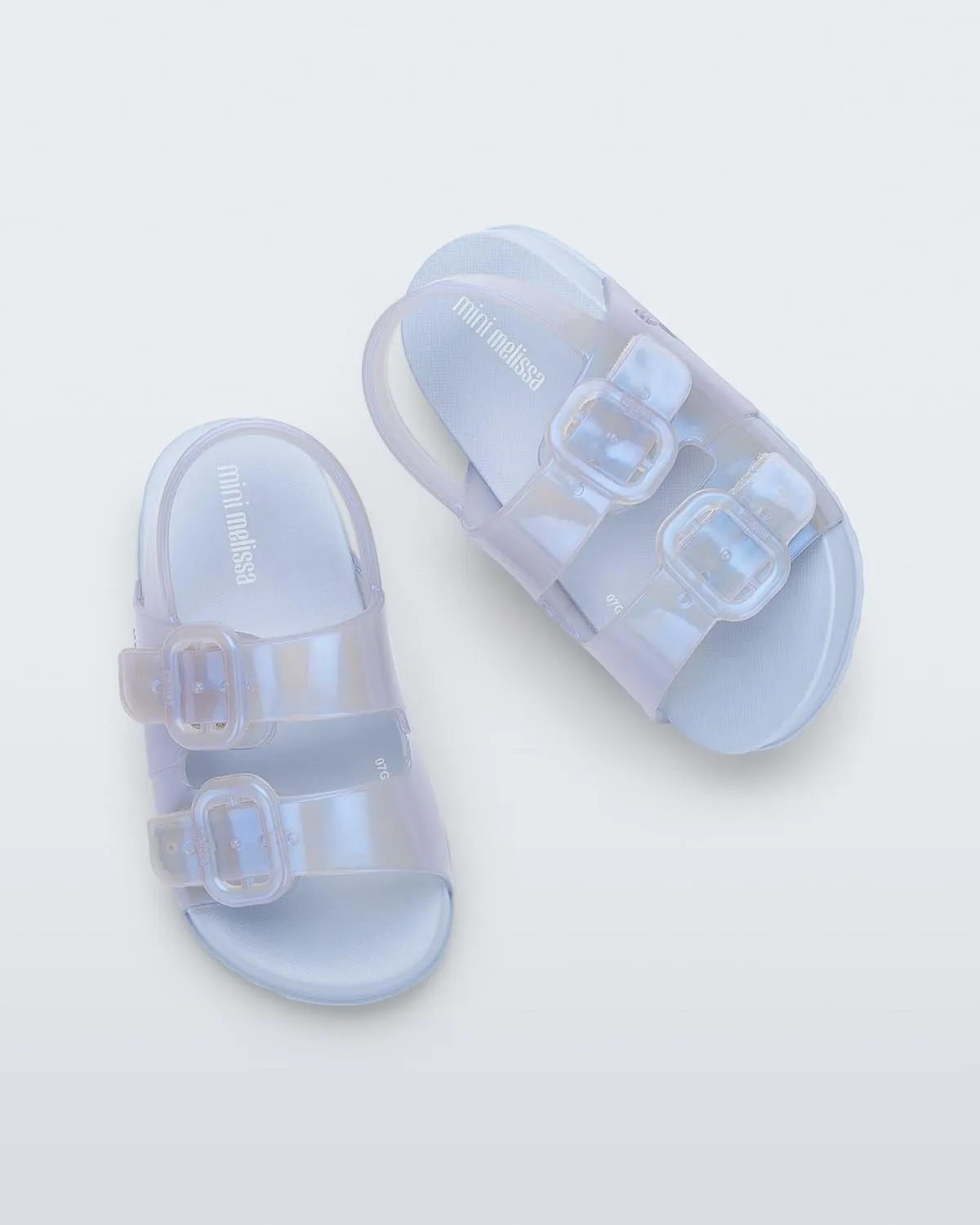 mini melissa Cozy Jelly Sandals for Babies & Toddlers - Summer Sandal w/Adjustable Back Strap, Jelly Shoes for Girls & Boys
