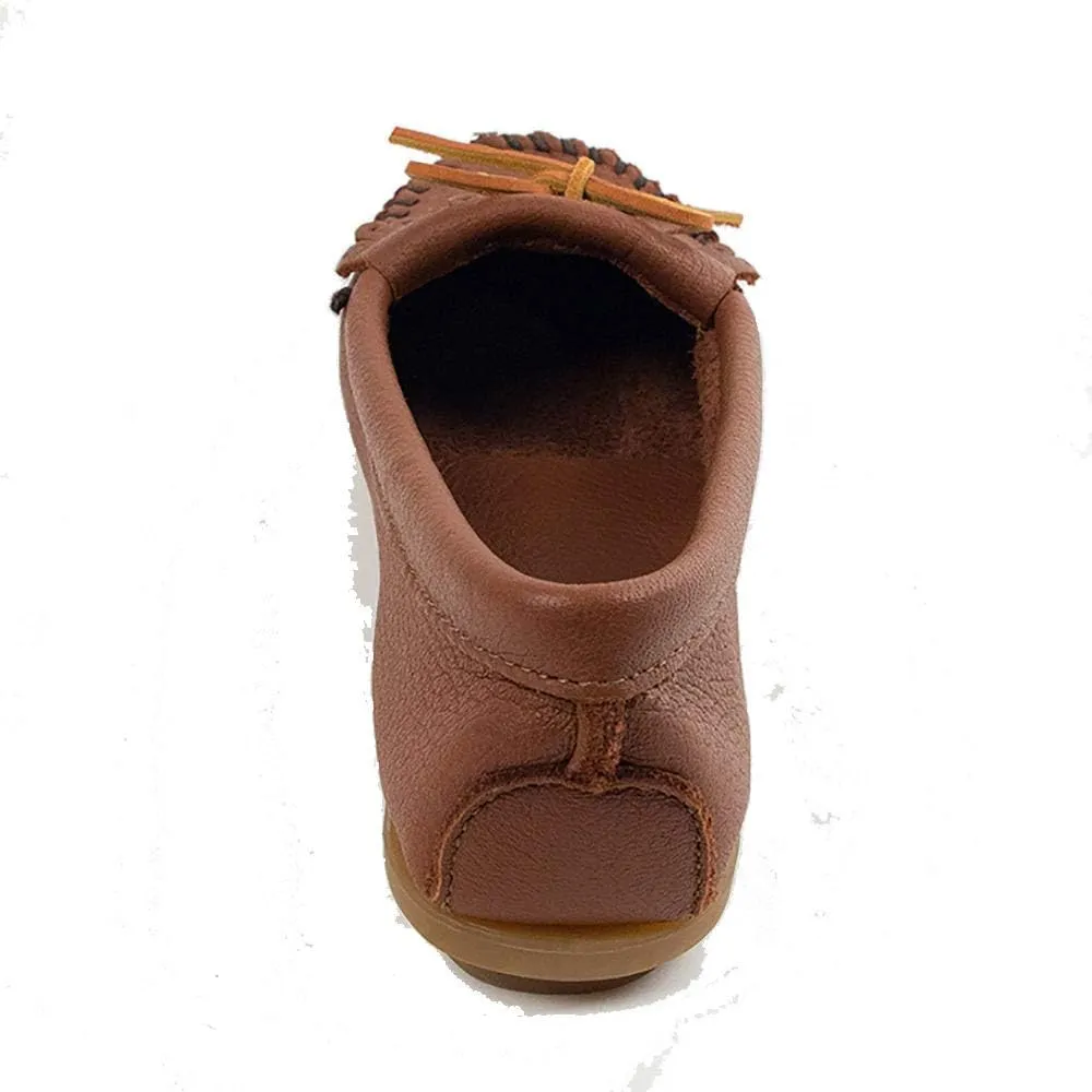 Minnetonka Women's Deerskin Soft-T Moccasin