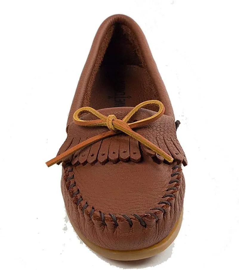 Minnetonka Women's Deerskin Soft-T Moccasin