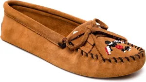 Minnetonka Women's Thunderbird Soft Leather Sole Moccasin