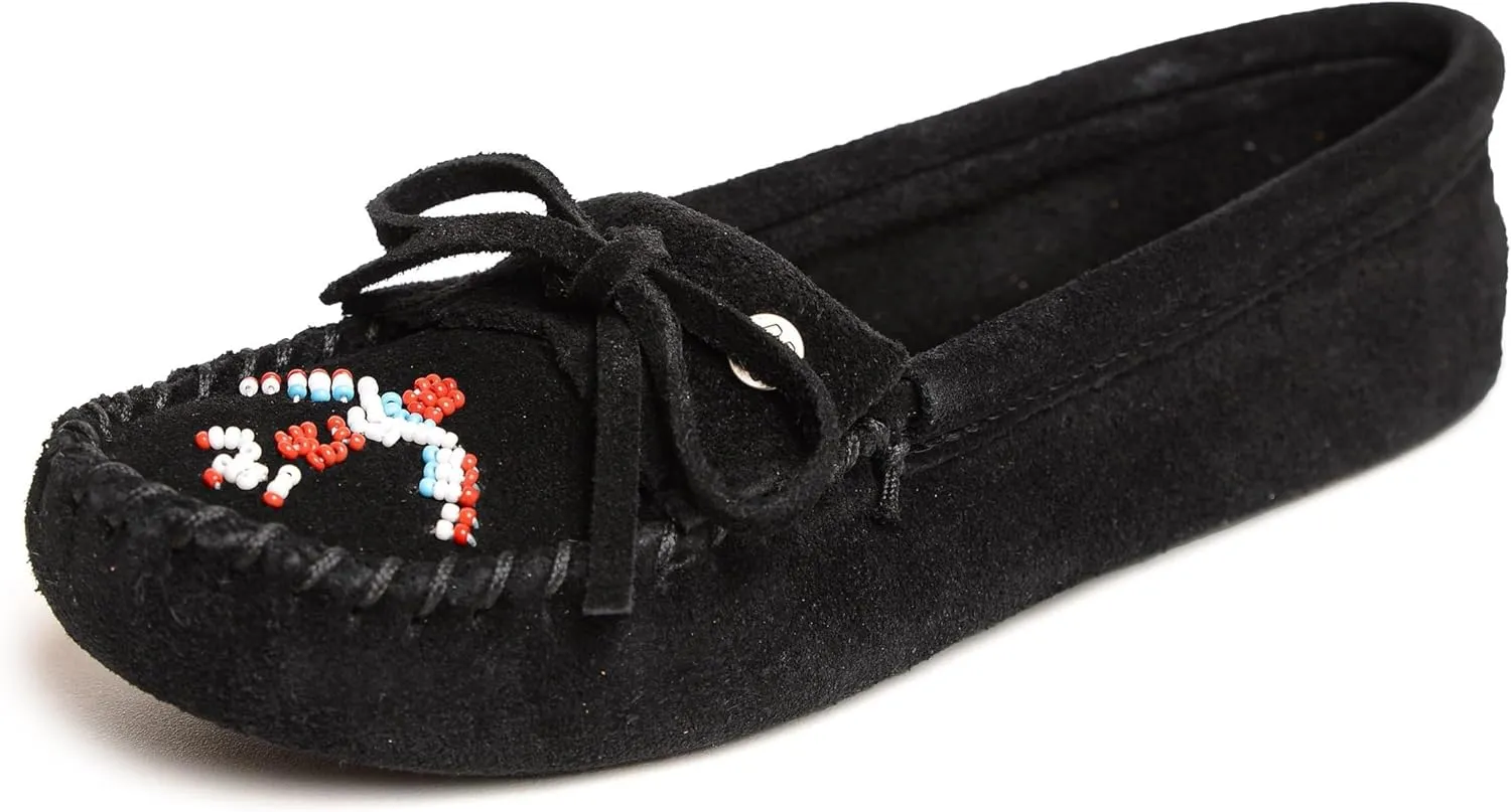 Minnetonka Women's Thunderbird Soft Leather Sole Moccasin