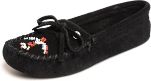 Minnetonka Women's Thunderbird Soft Leather Sole Moccasin