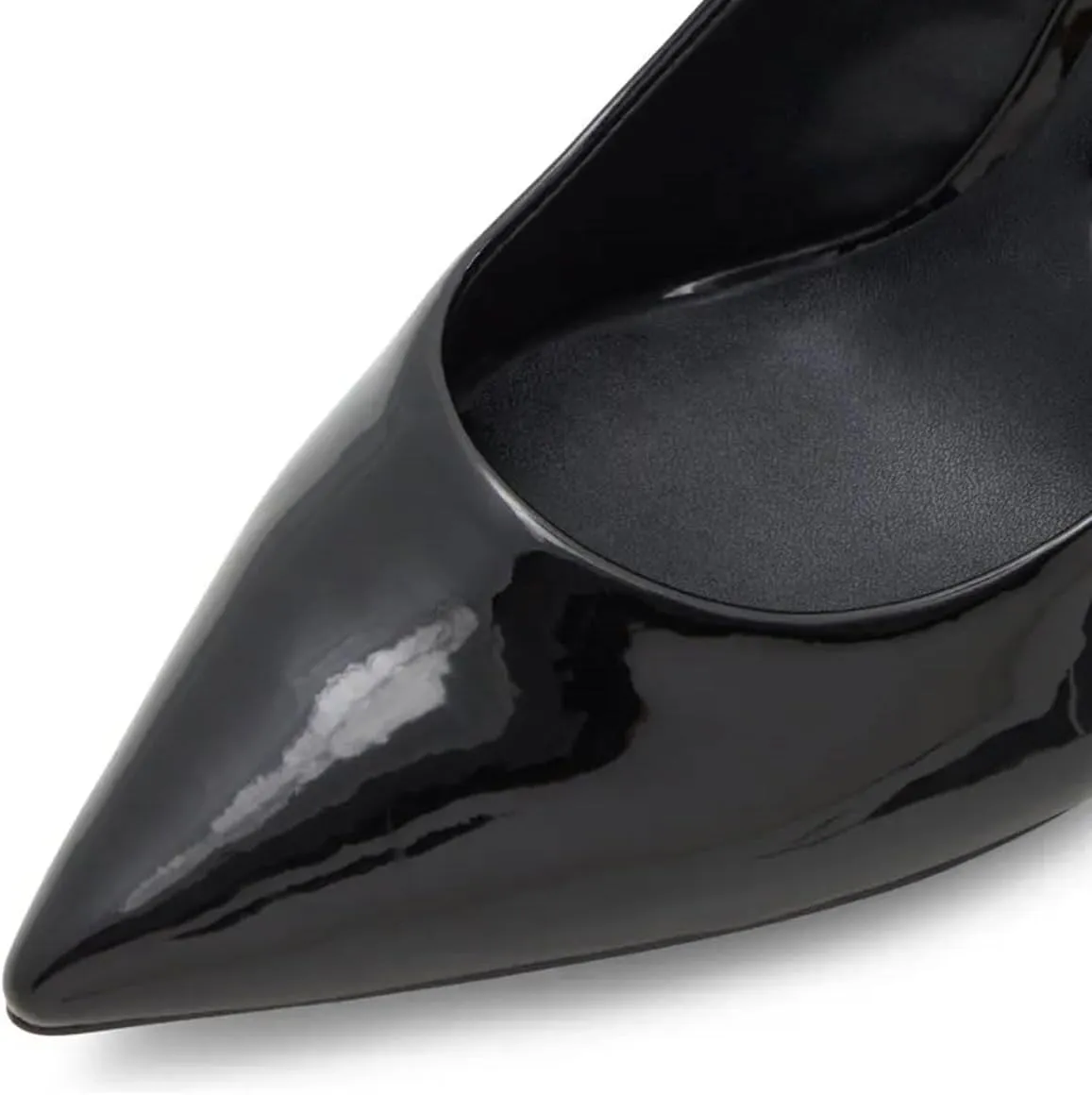 miss left Women Trendy Stilettos Closed Pointy Toe Pumps Slip On High Heeled Shoes for Everyday Working Commuting Size 4-16 US