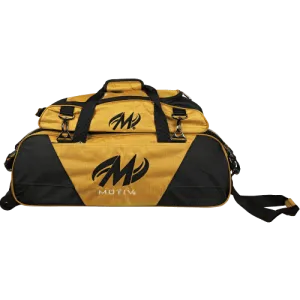 Motiv Ballistix Triple Tote Gold Shoe Bag Bundle
