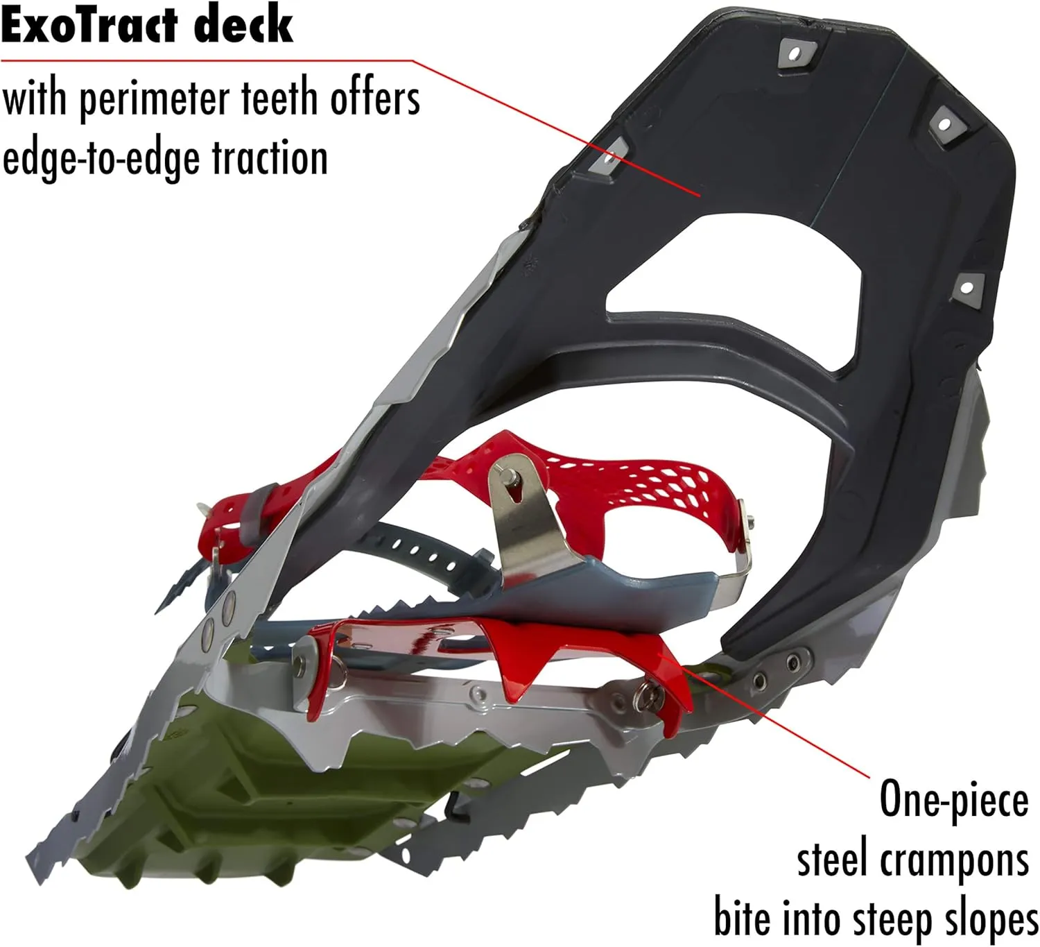 MSR Revo Ascent Backcountry & Mountaineering Snowshoes with Paragon Bindings