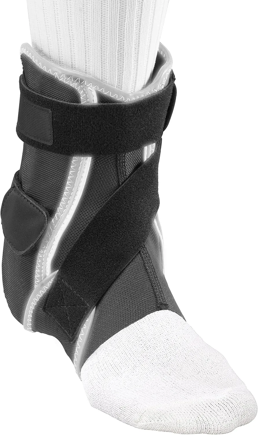 Mueller Sports Medicine HG80 Premium Hard Shell Ankle Brace, Black/Gray