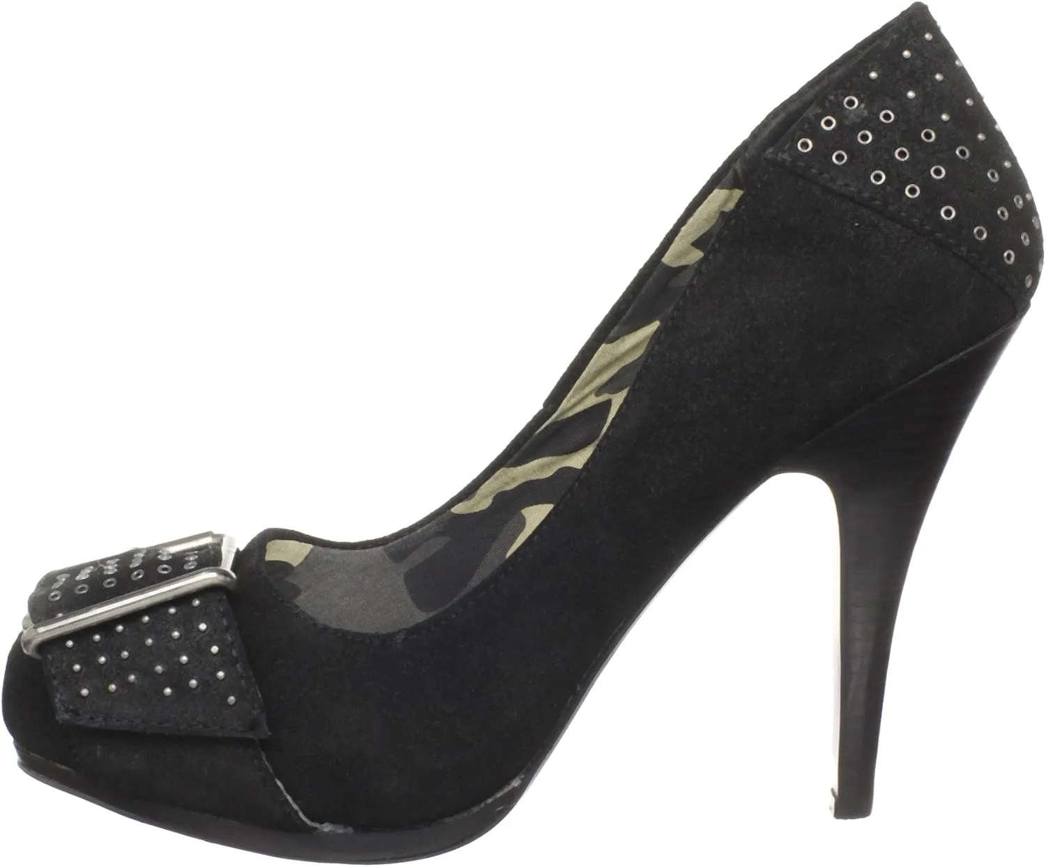 Naughty Monkey Women's Rugged Racey Platform Pump