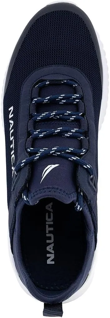 Nautica Mens Running Sneakers Sport Fashion Lace-Up Athletic Soft Shoes for Gym Tennis Men – Cushioned, Breathable, Lightweight & Comfortable