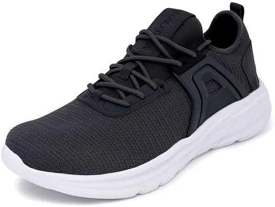 Nautica Mens Running Sneakers Sport Fashion Lace-Up Athletic Soft Shoes for Gym Tennis Men – Cushioned, Breathable, Lightweight & Comfortable
