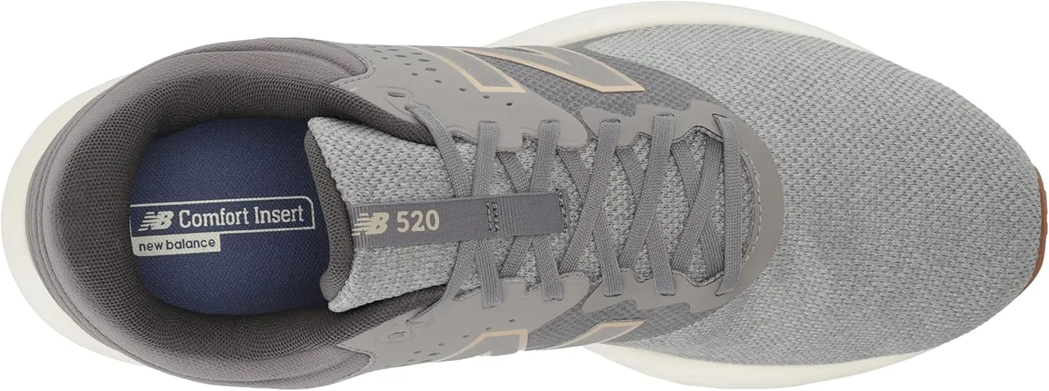 New Balance Men's 520 V7 Running Shoe, Black, 14 UK Wide