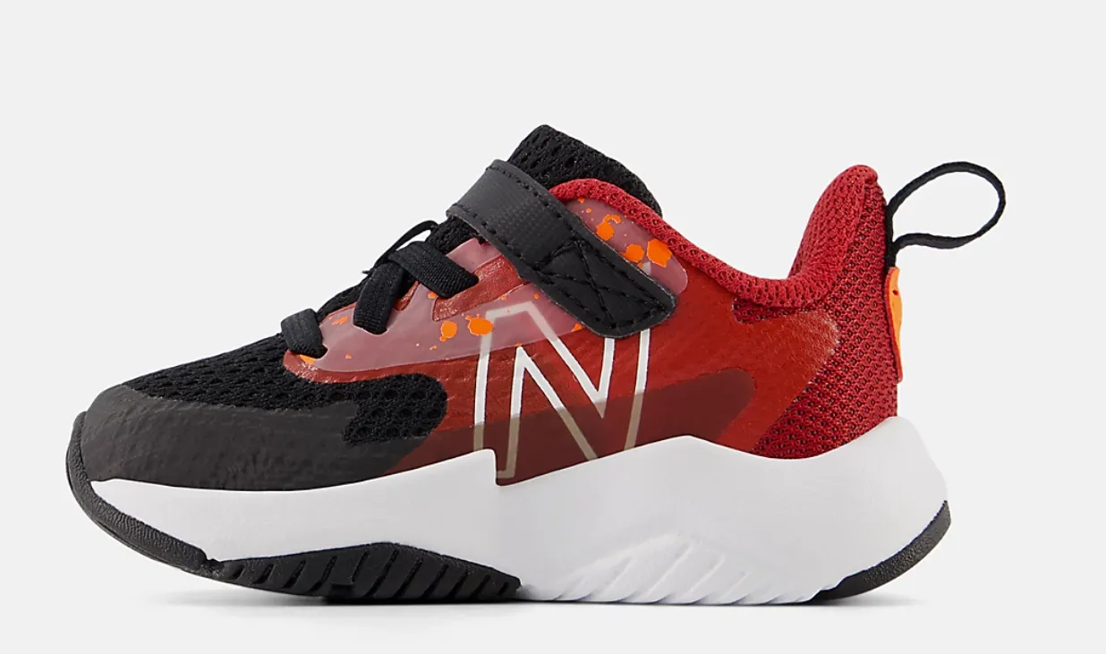 New Balance RAVE RUN V2 BUNGEE LACE TOP STRAP TODDLER PAINT