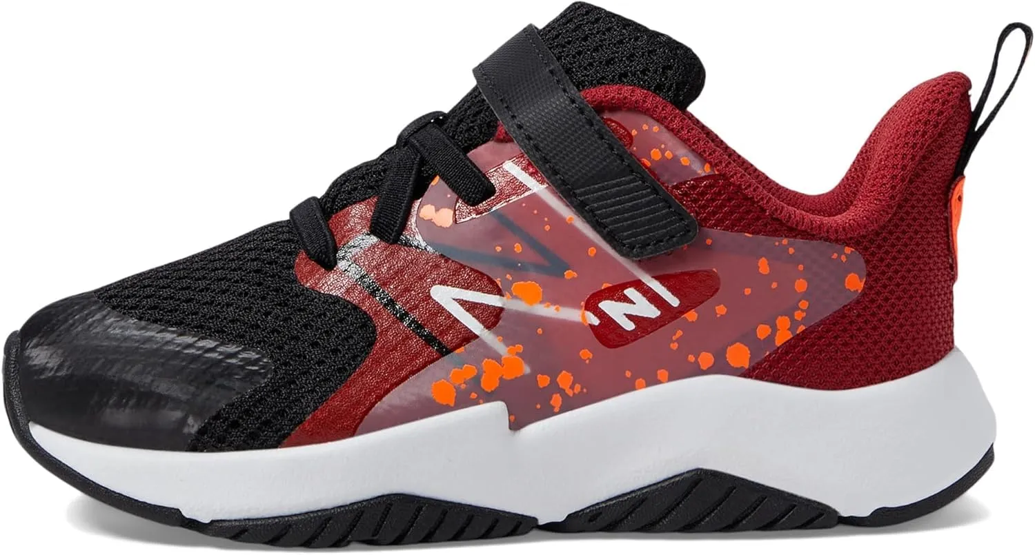 New Balance Unisex-Baby Rave Run V2 Bungee Lace with Top Strap Shoe