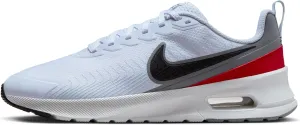 Nike Air Max Nuaxis, Men's Sportswear, Football Grey Black White Gym Red, 10 US