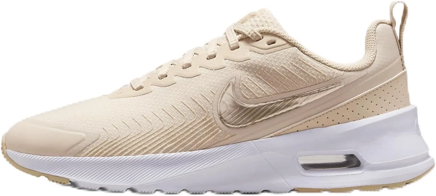 Nike Air Max Nuaxis Women's Shoes (HF1233-105, Sanddrift/White/Grain) Size 6.5