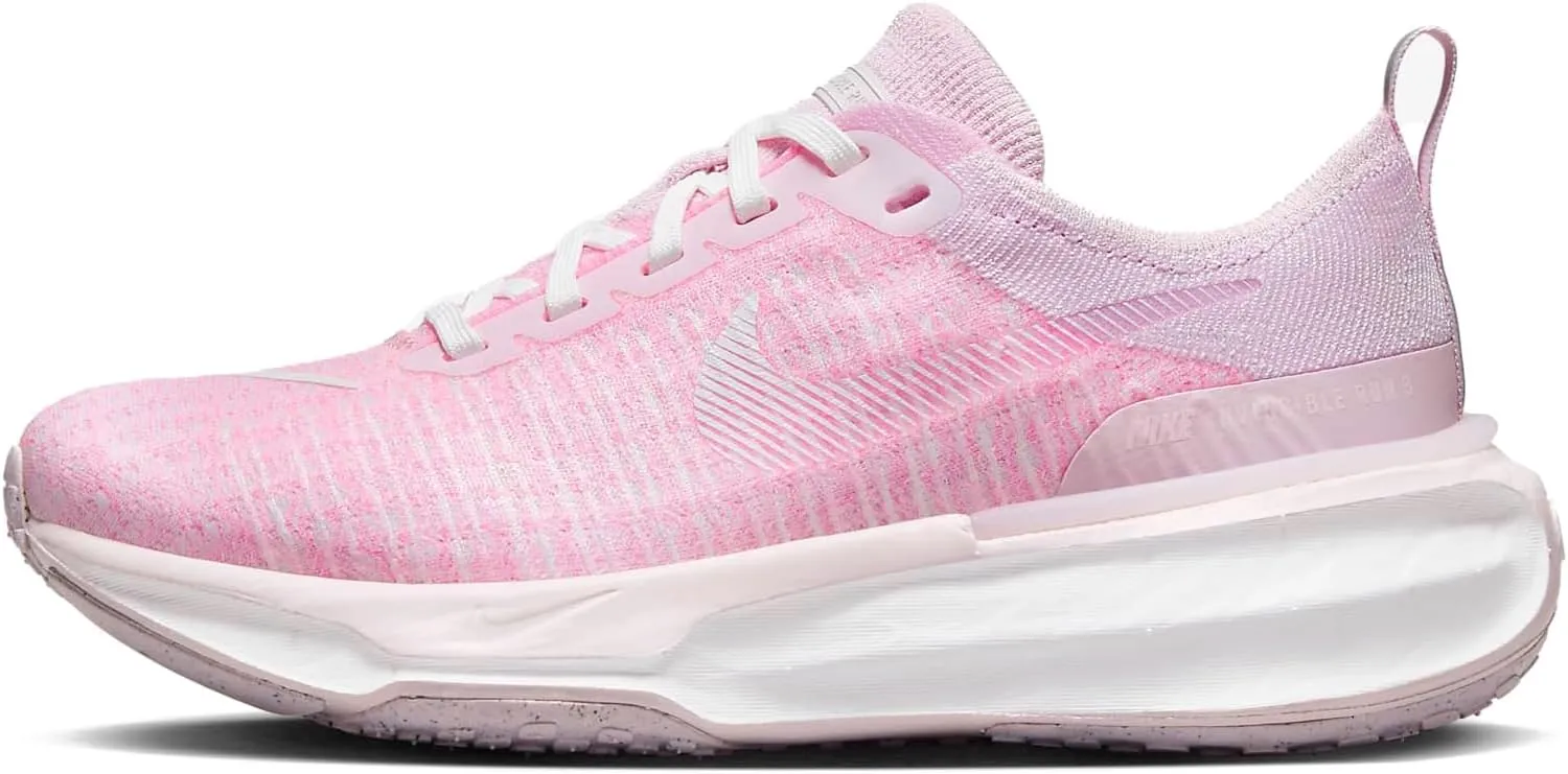 Nike Invincible 3 Women's Road Running Shoes (Extra Wide) - Pink (FN7997-600, Size 9.5)