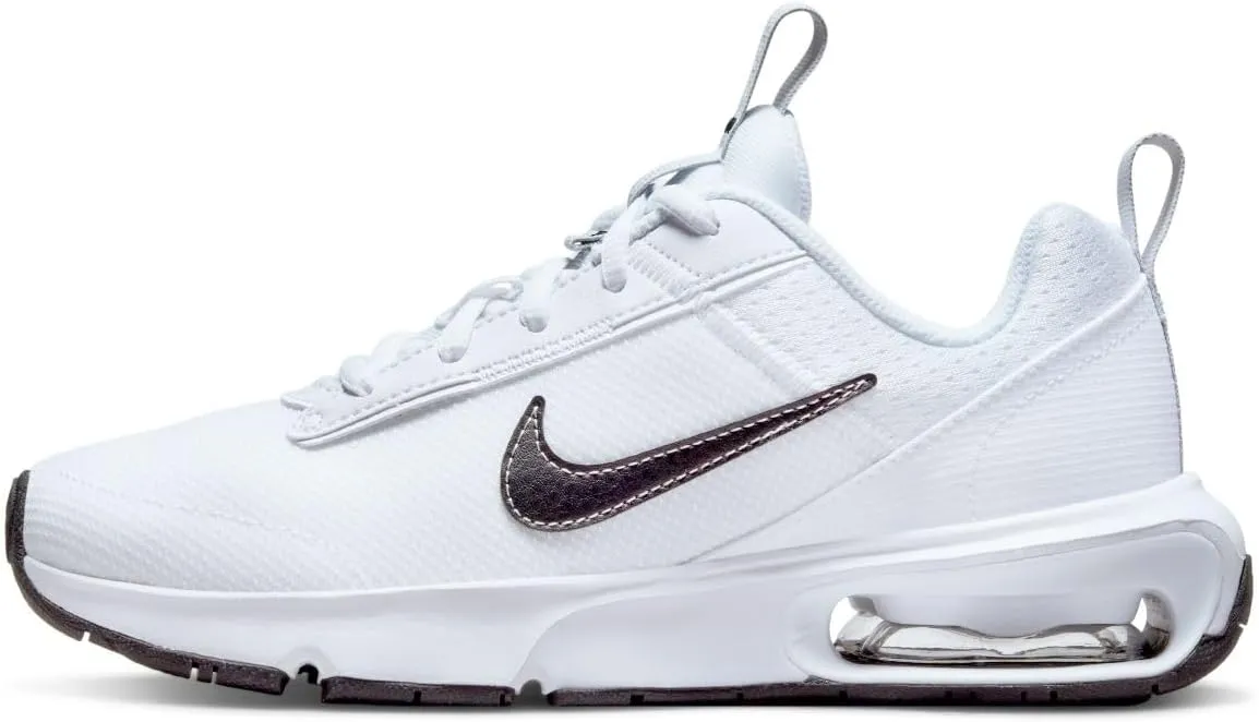 Nike Kids Boy's Air Max Intrlk 75 (Big Kid) White/Black/Photon Dust/Wolf Grey 6 Big Kid M
