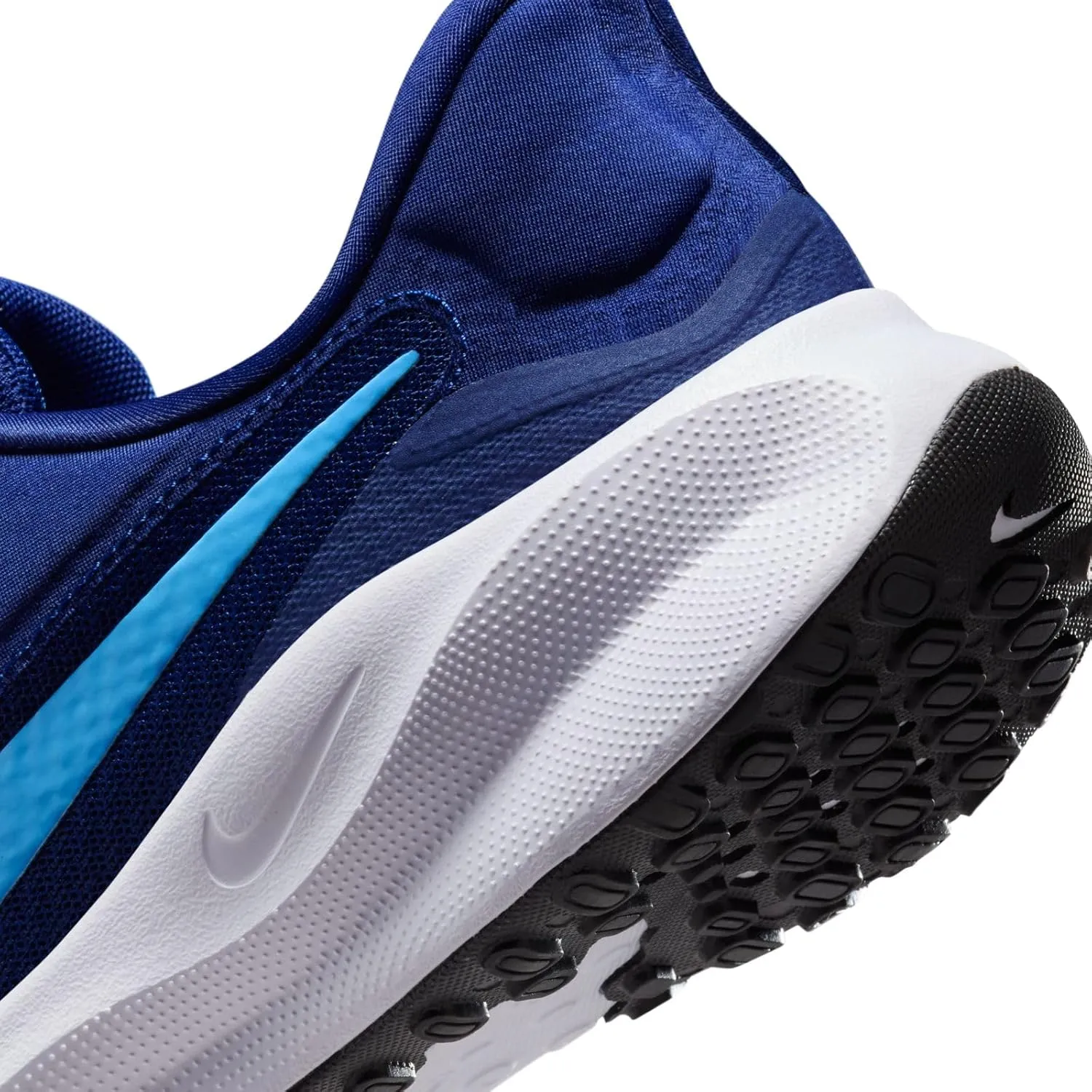 Nike Revolution 7 EasyOn Men's Road Running Shoes (FQ4112-400, Blue Void/White/Black/University Blue)