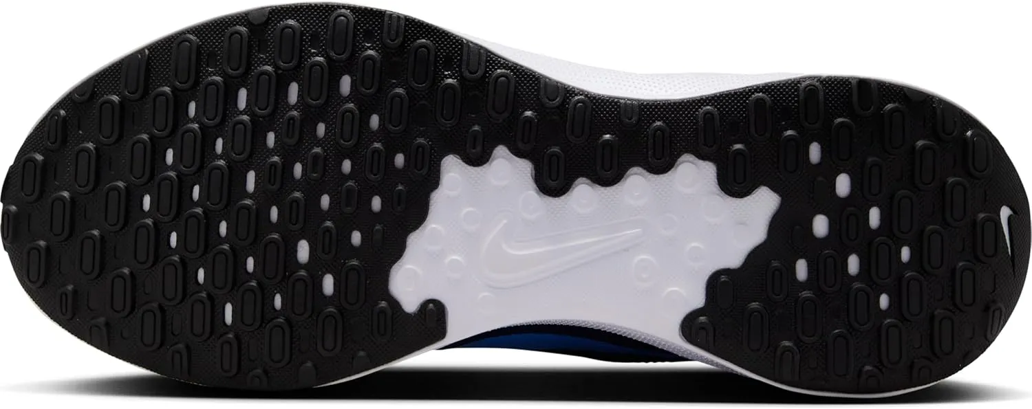 Nike Revolution 7 EasyOn Men's Road Running Shoes (FQ4112-400, Blue Void/White/Black/University Blue)