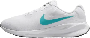 Nike Revolution 7 Men's Road Running Shoes (FB2207-103, White/Pure Platinum/Dusty Cactus) Size 11