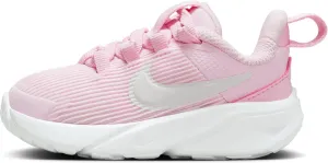 Nike Star Runner 4 Baby/Toddler Shoes (DX7616-602, Pink Foam/Summit White-White) Size 10