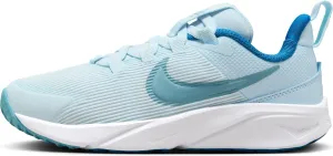 Nike Star Runner 4 Little Kids' Shoes (DX7614-404, Glacier Blue/Astronomy Blue) Size 11