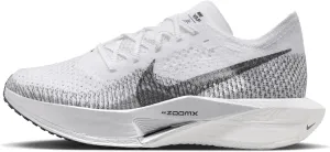 Nike Vaporfly 3 Women's Road Racing Shoes (DV4130-100, White/Particle Grey/Metallic Silver) Size 5