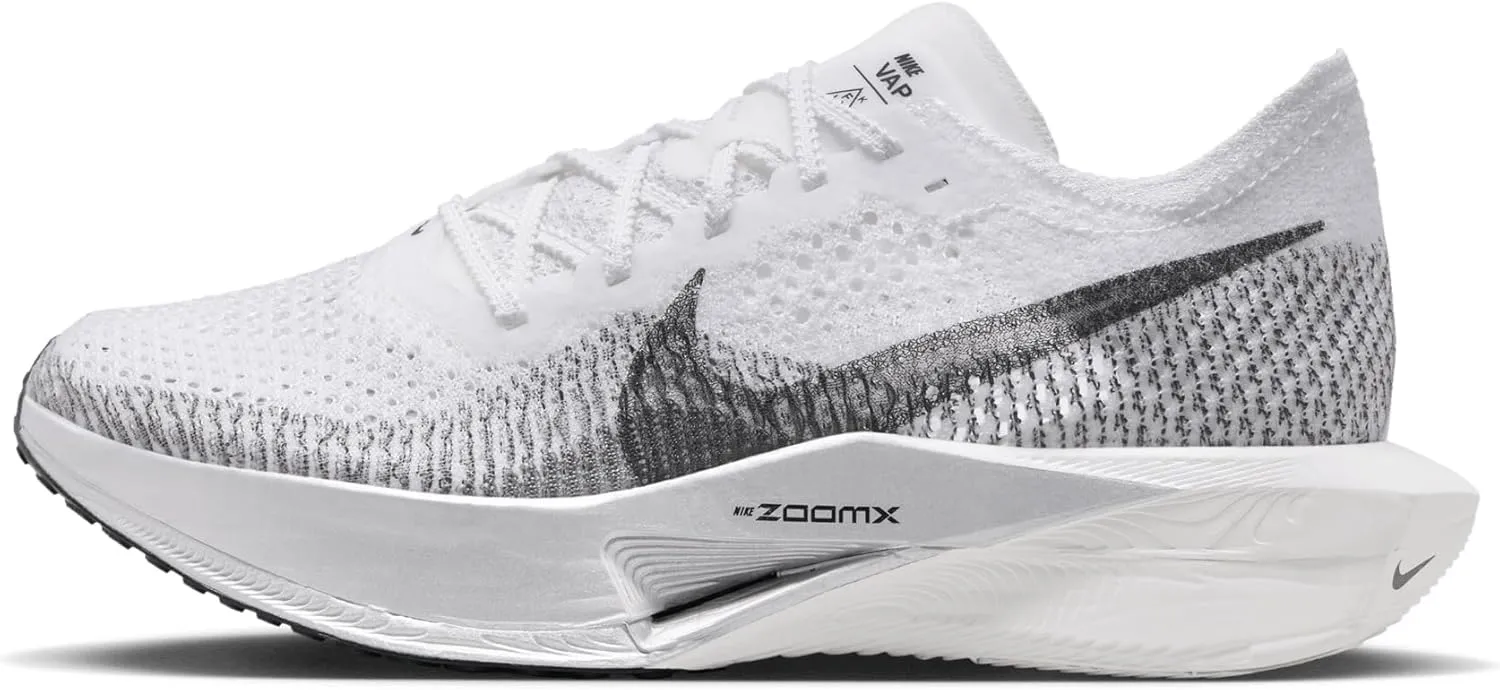 Nike Vaporfly 3 Women's Road Racing Shoes (DV4130-100, White/Particle Grey/Metallic Silver) Size 5