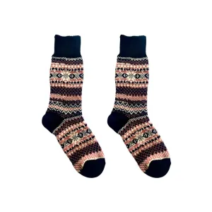 Nordic Socks  - Soft Cozy (Rosa - Black)