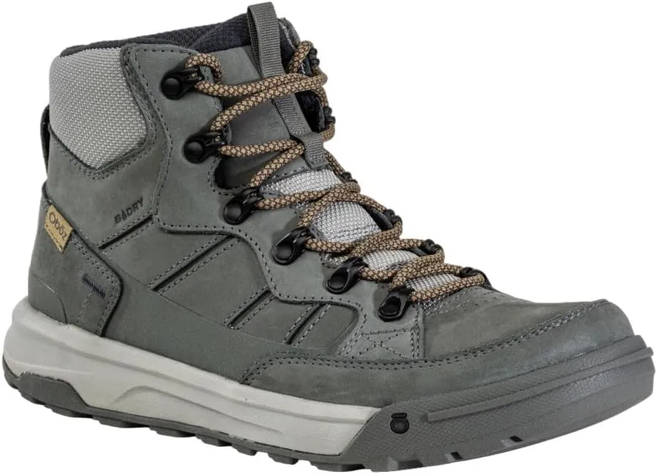 Oboz Men's Burke Mid Leather B-Dry Waterproof Hiking Boot