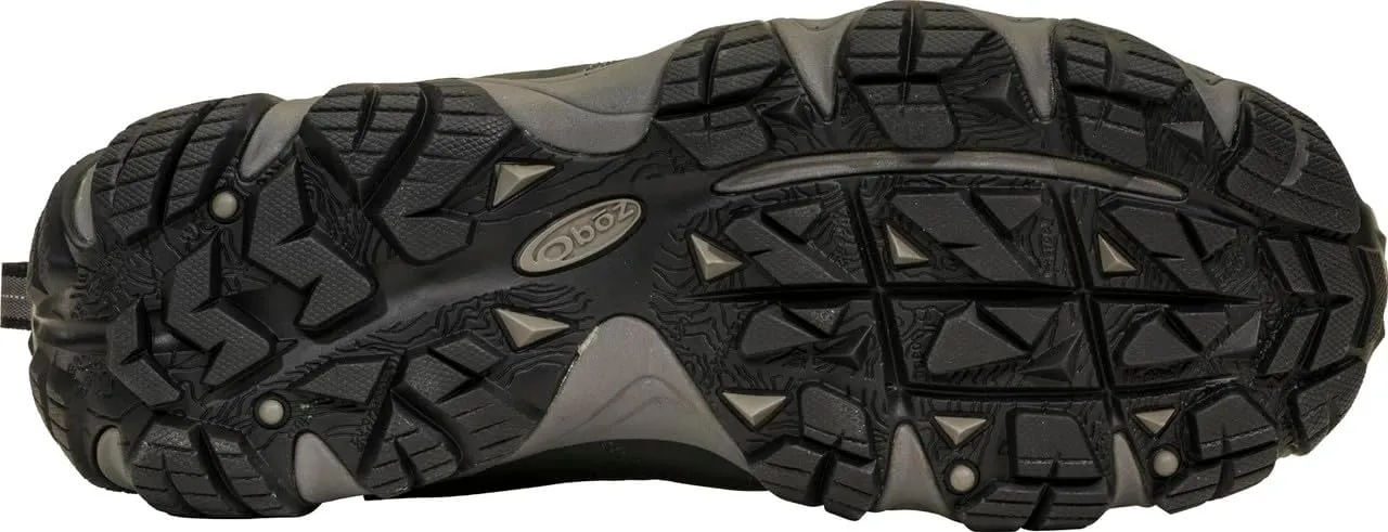 Oboz Men's Firebrand II Low B-Dry, Gray, 12 Wide
