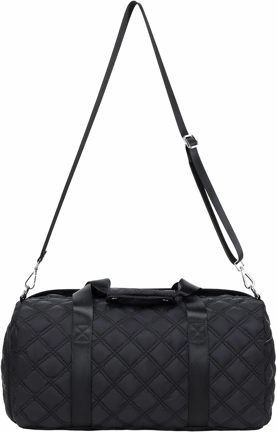 Octsky Gym Bag for Women with Shoe & Wet Compartment (Beige)