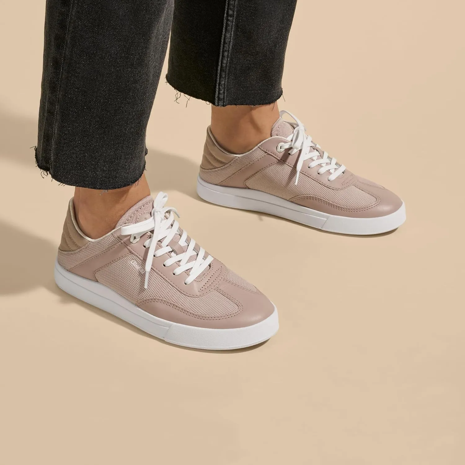 OLUKAI Ha'upu Hulu Women’s Court Sneakers, Tennis Shoes for Everyday Wear, All-Day Comfort & Supportive Shoe