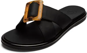 OLUKAI La'i Women's Slide Sandals, Everyday Shoe & Water-Friendly, All-Day Comfort, Stylish & Durable