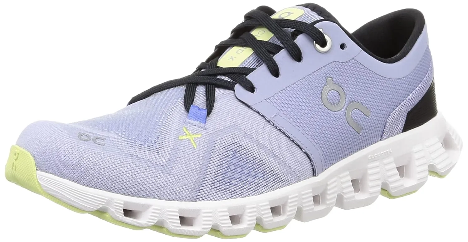 On Cloud X 3 Women's Running Shoes, Nimbus | White, 22.0 cm