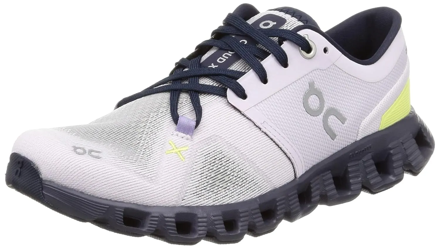 On(オン) On Cloud X 3 Women's Running Shoes, Orchid | Iron, 22.5 cm