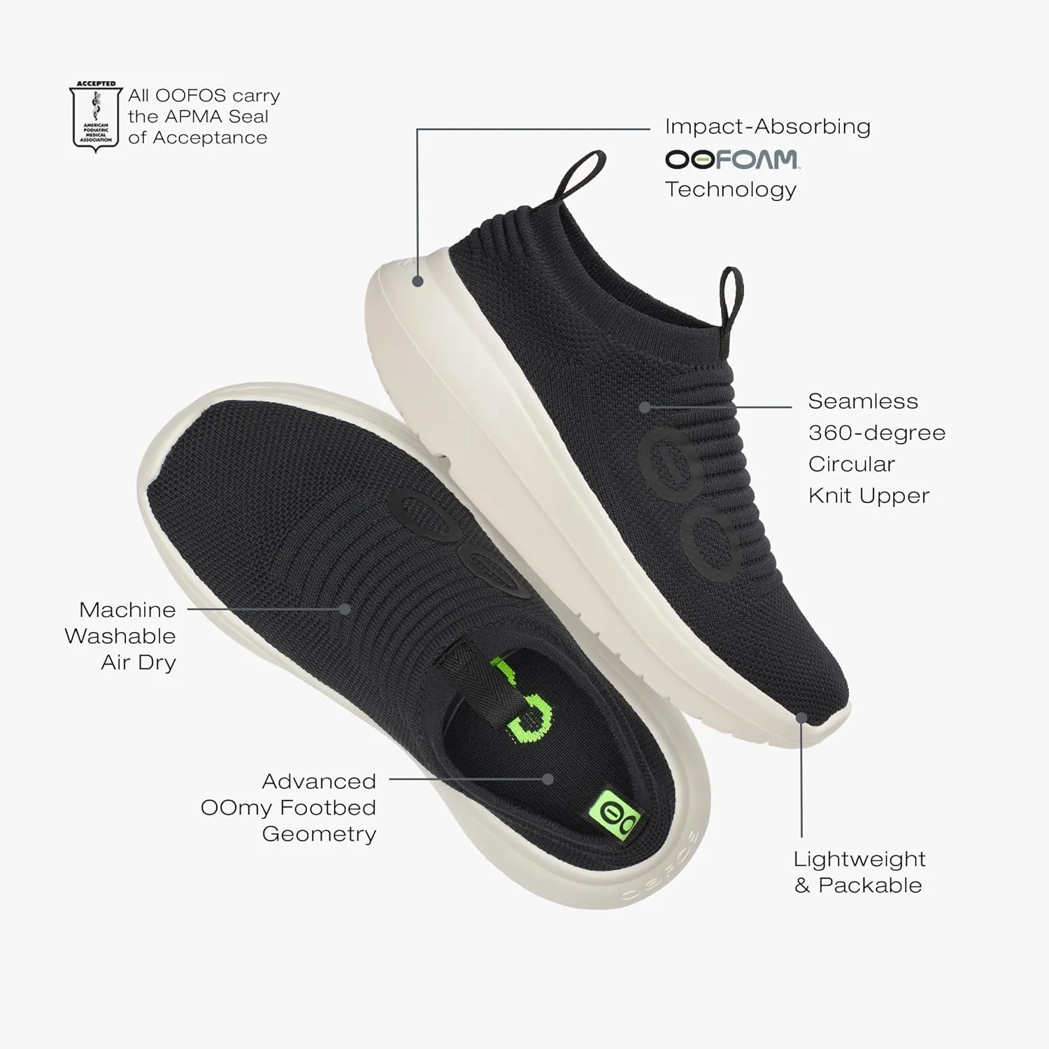 OOFOS OOmy Zen Recovery Shoe - Women’s