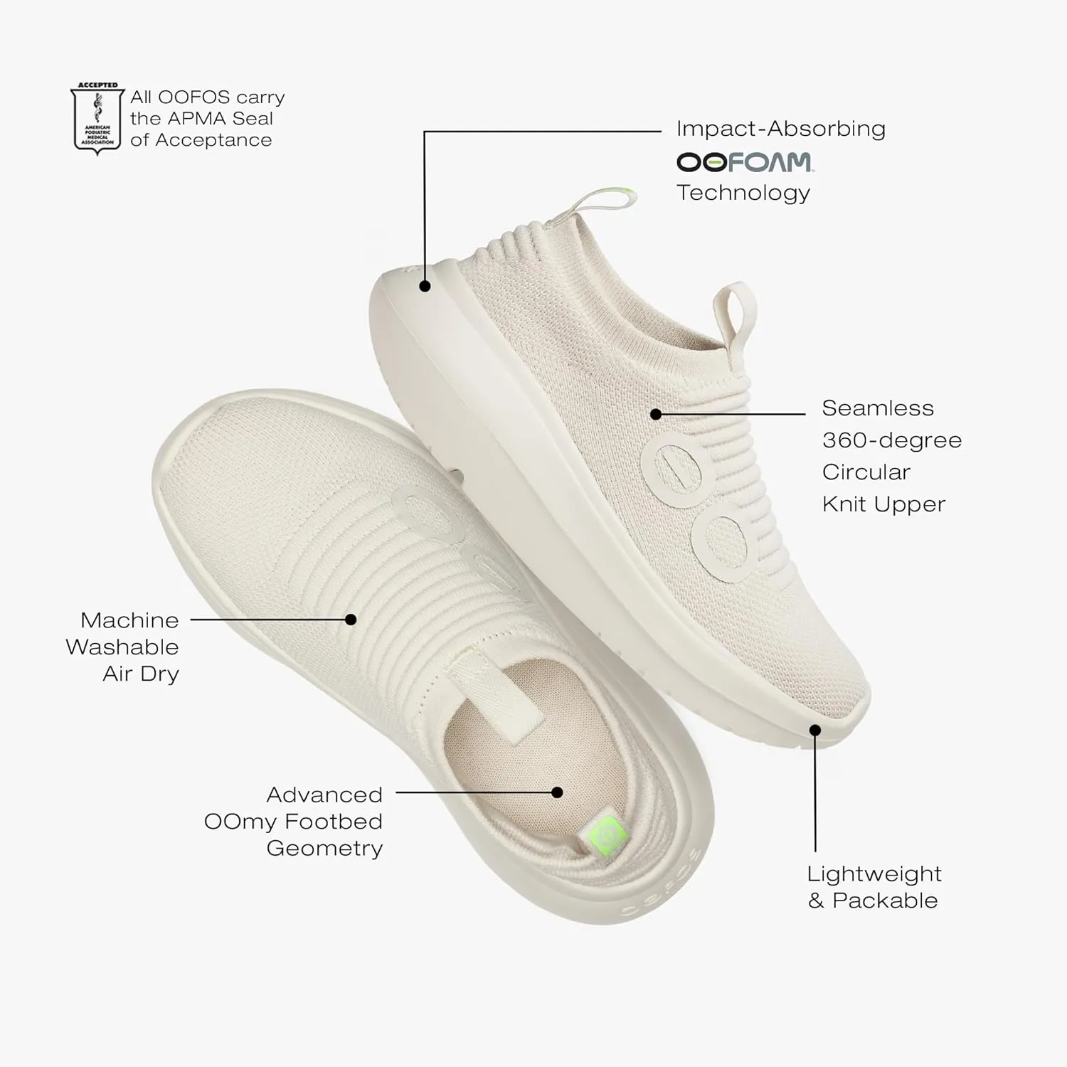 OOFOS OOmy Zen Recovery Shoe - Women’s